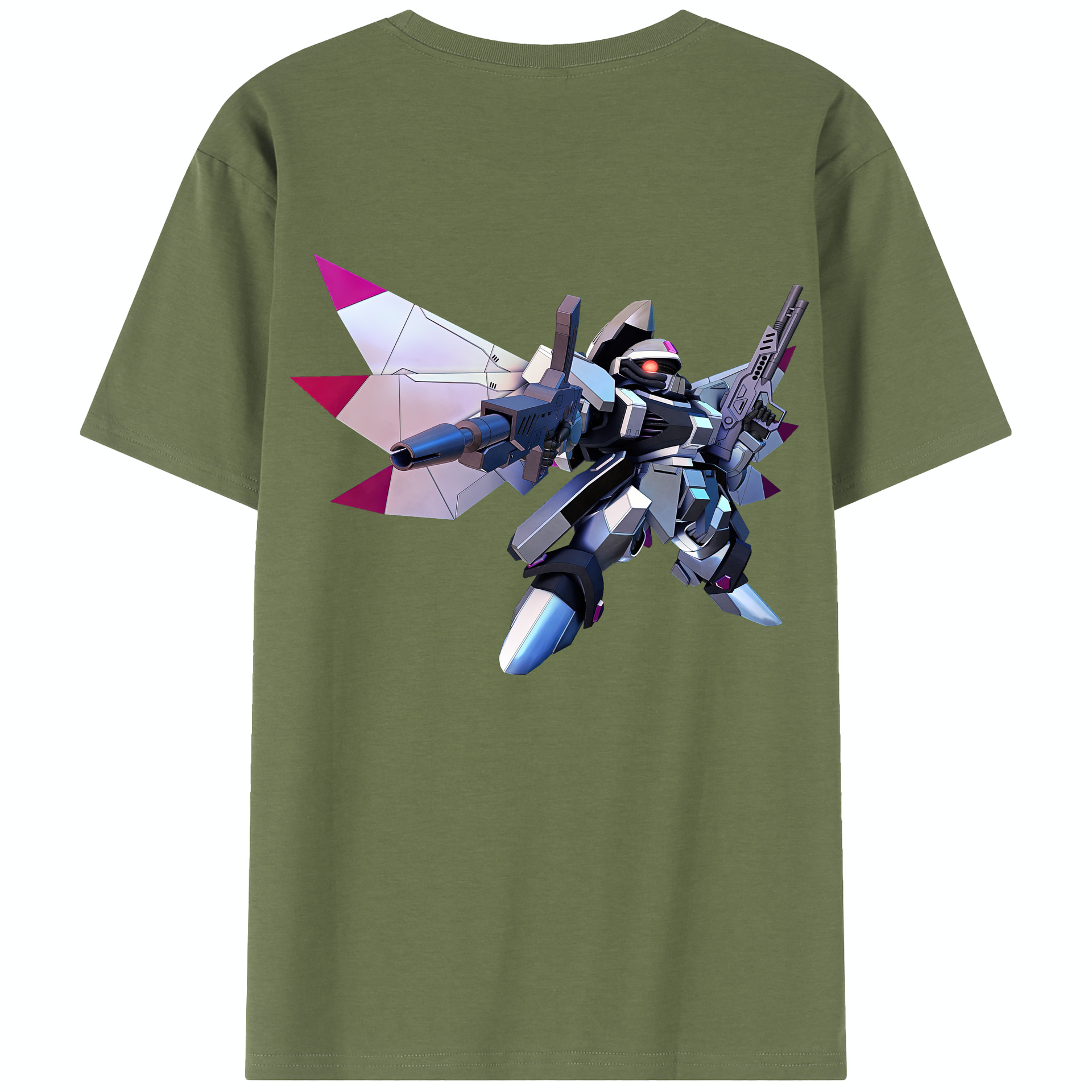 （画像用） 機動戦士ガンダム Mobile Suit Gundam 綿100％半袖Tシャツ（背面プリント）
